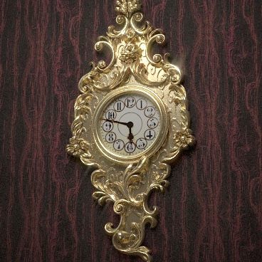 wall clock ساعت دیواری کرانه چوبی راش منبت شده سلطنتی ماهون چوب