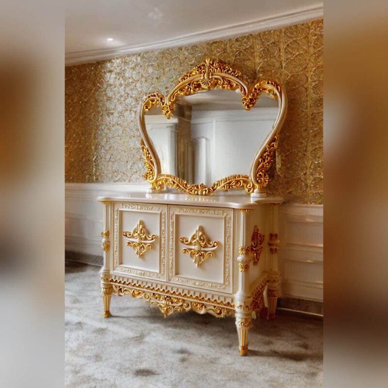 آینه کنسول دو درب مدل آرتین