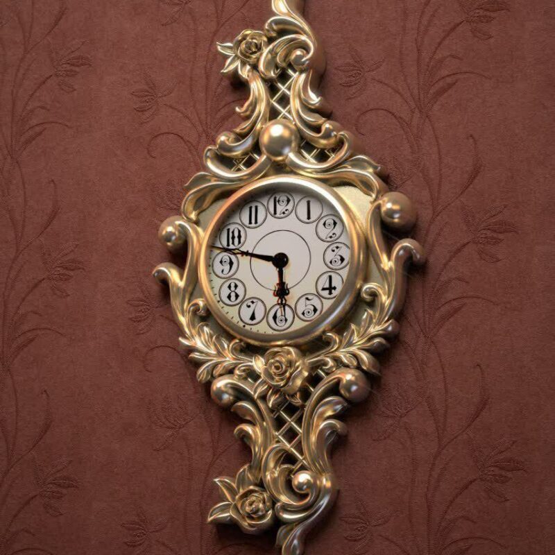 ساعت دیواری چوبی نگار