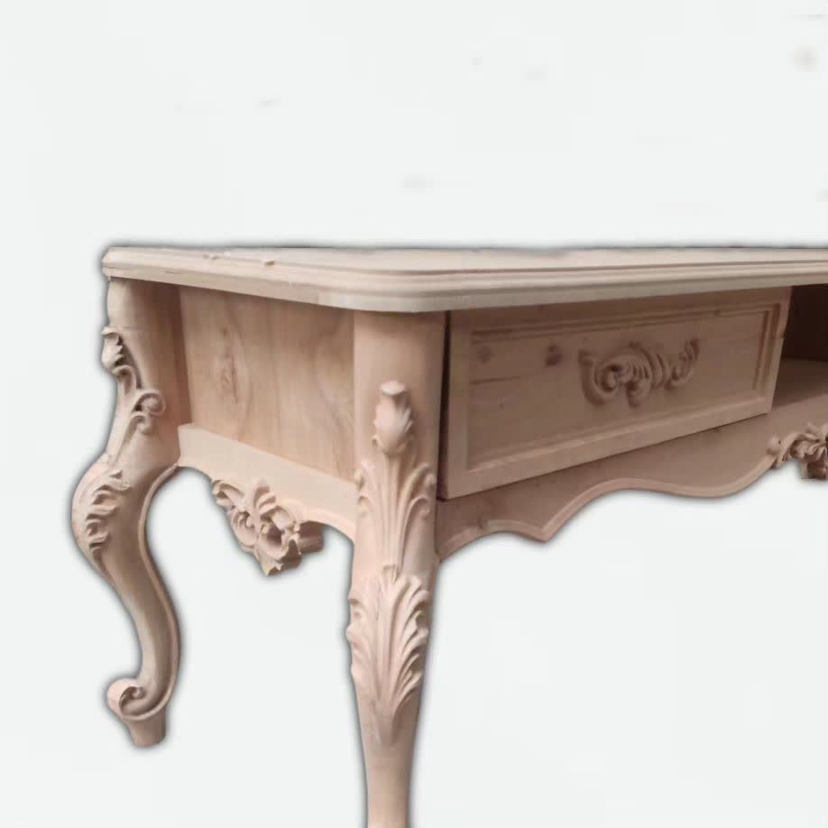 میز تلویزیون خام آوا - تولیدی میز تلویزیون علی کرمانی ماهون چوب